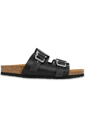 Moschino Pantoletten aus Leder