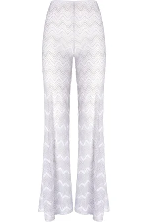 Missoni Lamé-Hose mit Zickzackmuster