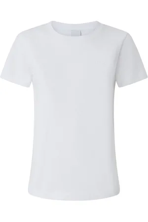 Pinko T-Shirt mit Logo-Stickerei