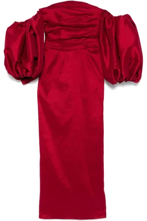 Ana Radu Maxikleid mit Puffärmeln