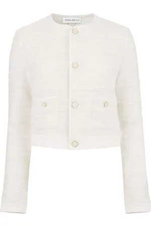 Nina Ricci Tweed-Cardigan
