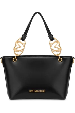 Moschino Handtasche mit Logo-Schriftzug