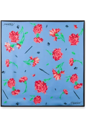 Moschino Schal mit Blumen-Print