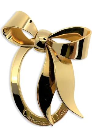 Dior 1980s große Floppy Bow Brosche