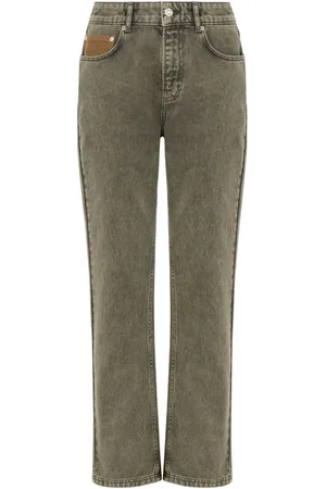 Moschino Ausgestellte Cropped-Jeans