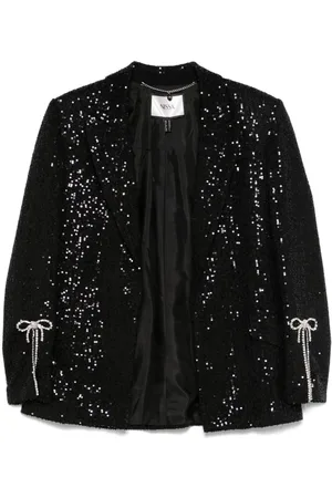 NISSA Blazer mit Pailletten