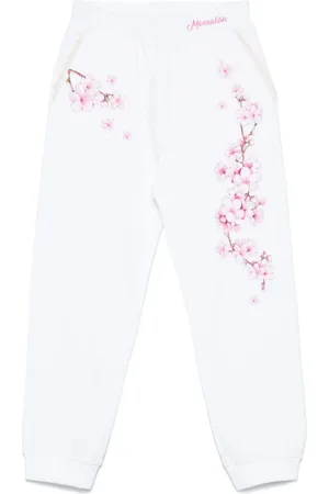 MONNALISA Jogginghose mit Blumen-Print