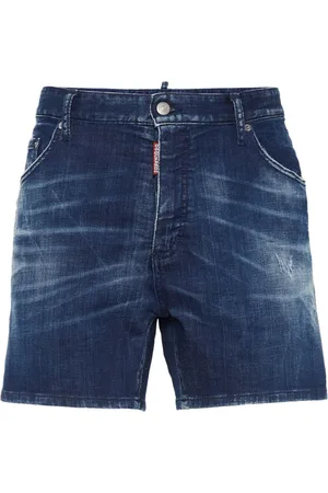 Dsquared2 Jeans-Shorts aus Baumwollstretch