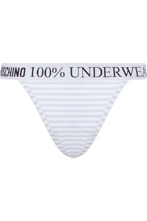 Moschino Gestreifter Tanga