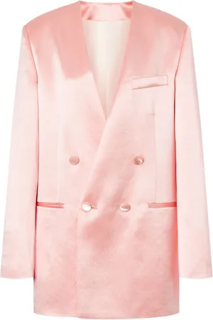 Serafini Doppelreihiger Blazer ohne Revers