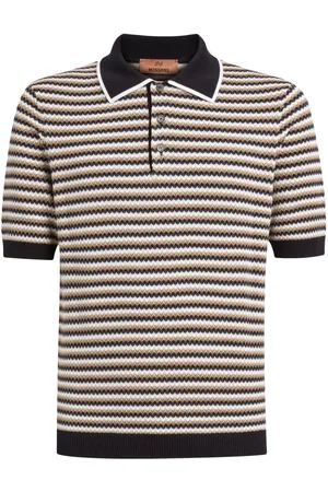 Missoni Poloshirt mit Zickzackmuster