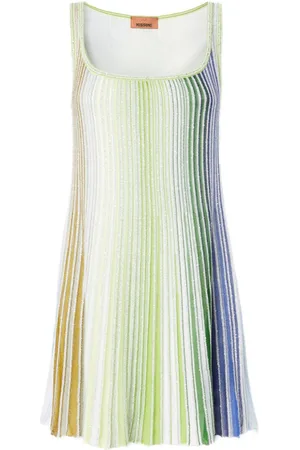 Missoni Plissiertes Minikleid