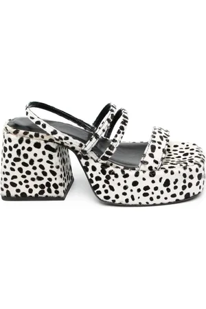 REJINA PYO Flossie Platform Mules 90mm