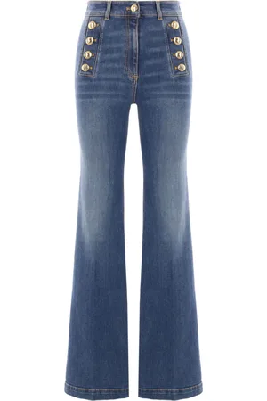 Elisabetta Franchi Jeans mit hohem Bund