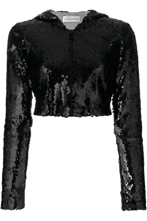 FAITH CONNEXION Cropped-Jacke mit Pailletten