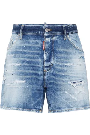 Dsquared2 Shorts mit Distressed-Optik
