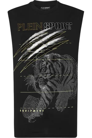 Philipp Plein Trägershirt mit Tigermotiv