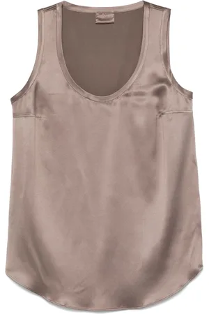 Brunello Cucinelli Oberteil aus Satin