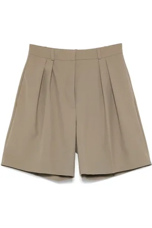 Rohe Shorts aus Schurwolle