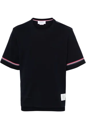 Thom Browne T-Shirt mit RWB-Streifen
