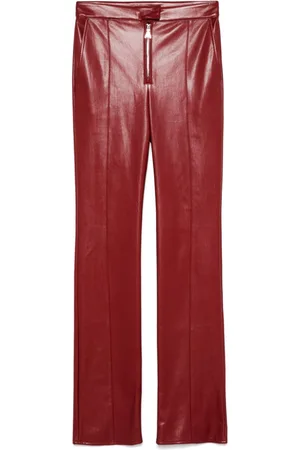 Patrizia Pepe Hose aus Faux-Leder