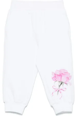 MONNALISA Jogginghose mit Blumen-Print