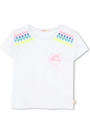 Billieblush T-Shirt mit Logo-Stickerei