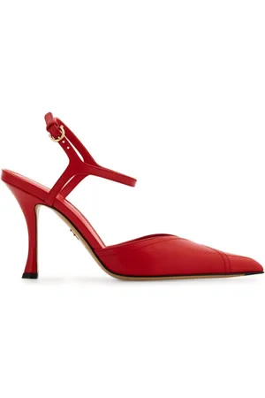 Salvatore Ferragamo Pumps mit Kontrasteinsätzen 95mm