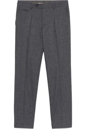 HUGO BOSS Hose mit Prince of Wales-Karo
