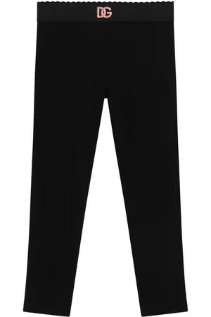 Dolce & Gabbana Leggings mit Logo-Bund