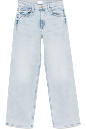 Mother The Spinner Zip Sneak Jeans