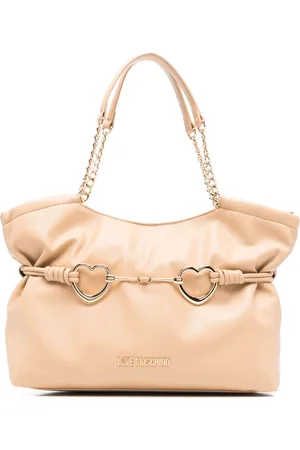 Moschino Handtasche mit Logo-Schriftzug