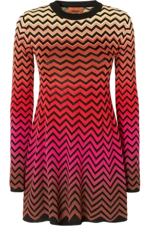 Missoni Minikleid mit Zickzackmuster