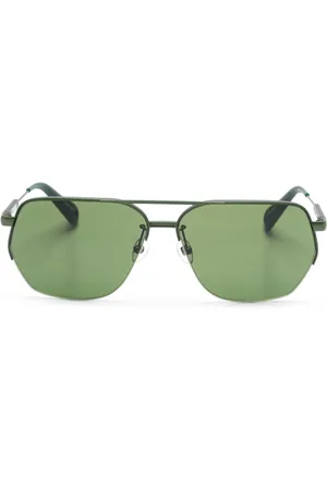 Linda Farrow X Jacquemus Sonnenbrille mit Pilotengestell