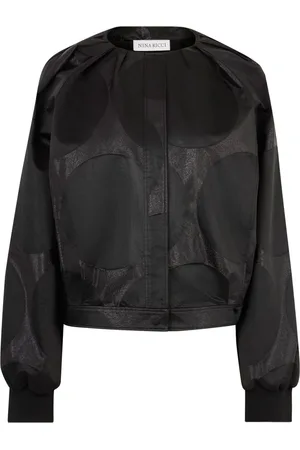 Nina Ricci Bomberjacke aus Lurex