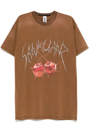 SANKUANZ T-Shirt mit Logo-Print
