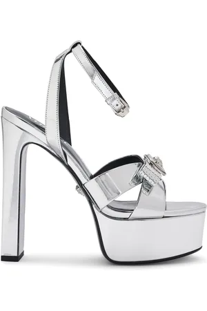 VERSACE Gianni Ribbon Sandalen 140mm