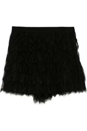 SHIATZY CHEN Sense of Ink Collection Shorts aus Seidenspitze