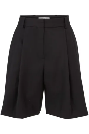 Nina Ricci Weite Woll-Shorts mit Bundfalten