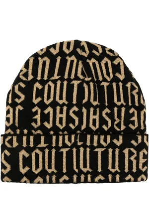 VERSACE Beanie mit Jacquard-Logo