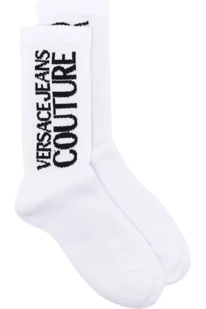 VERSACE Intarsien-Socken mit Logo