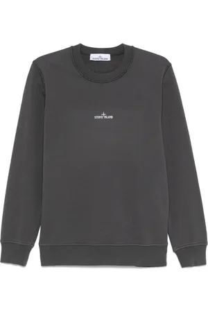Stone Island Sweatshirt mit Logo-Print