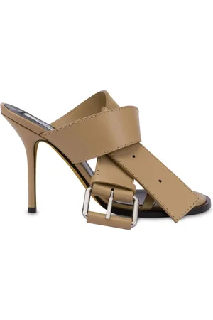 Moschino Mules mit Zierschnalle