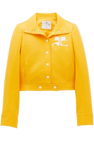 Courrèges Vinyl-Jacke mit Reißverschluss