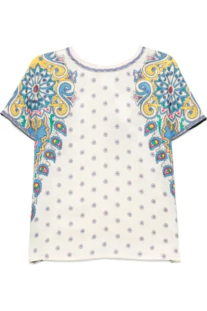 Etro T-Shirt mit Paisley-Print
