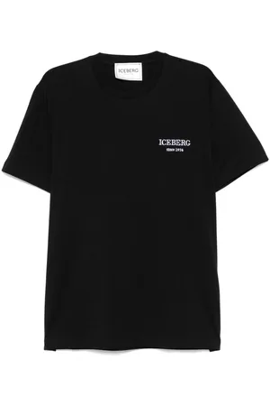 Iceberg T-Shirt mit Logo-Stickerei
