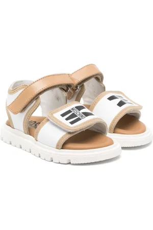 Moschino Sandalen mit Logo-Print