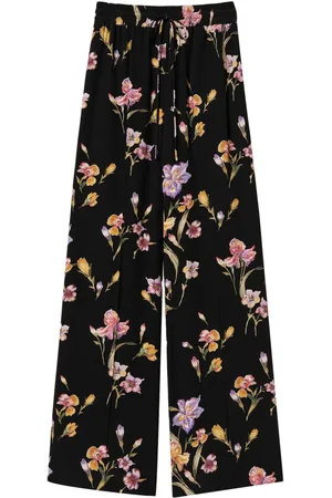 Twin-Set Hose mit Blumen-Print