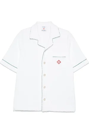 Casablanca Frottee-Hemd mit Monogramm-Prägung