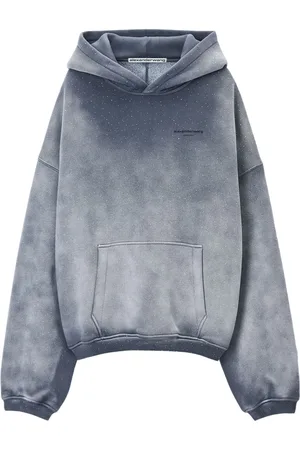 Alexander Wang Hoodie mit Kristallen
